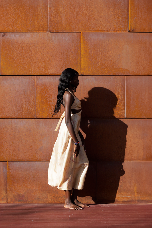 Halter-Neck Maxi Dress